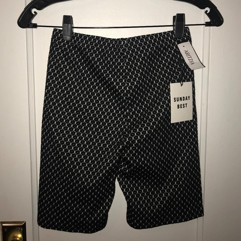 Floral Patterned Bike Shorts